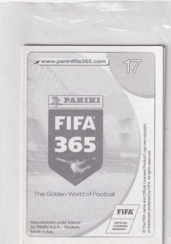 Panini Fifa 365 2017 Sticker Nr. 17 Diego Simeone Gold - Picture 2 of 2