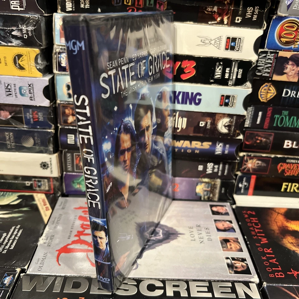 State of Grace 1990 DVD Brand New Sean Penn Robin Wright Ed Harris NY Irish Mob - Image 2 of 4