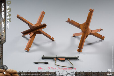 Crazy Figure 1/12 WWII U.S. Army On D-Day Deluxe Edition 8 Crazy Figure 1/12 WWII U.S. Army On D-Day Deluxe Edition 8