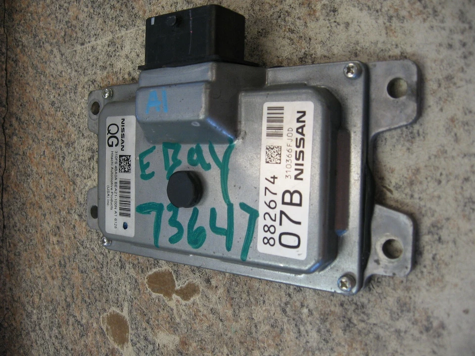 ORDENADOR DE CONTROL DE TRANSMISIÓN ELECTRÓNICA NISSAN ROGUE 14-15 QX60 AJUSTE 14-16 OEM Foto 4 de 4