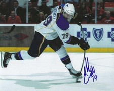 Autographed 8x10 ADAM CRACKNELL St. Louis Blues 8x10 Photo - w/ COA