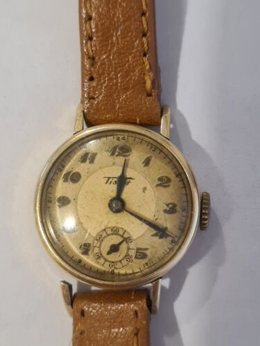 Vintage TISSOT Ladies Wristwatch Gold Plated / Manual Mechanic / Working Fine - Picture 1 of 5