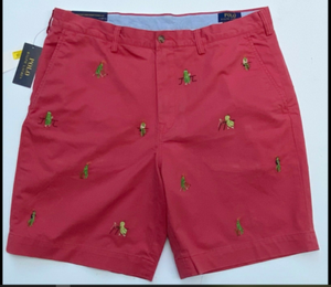embroidered shorts