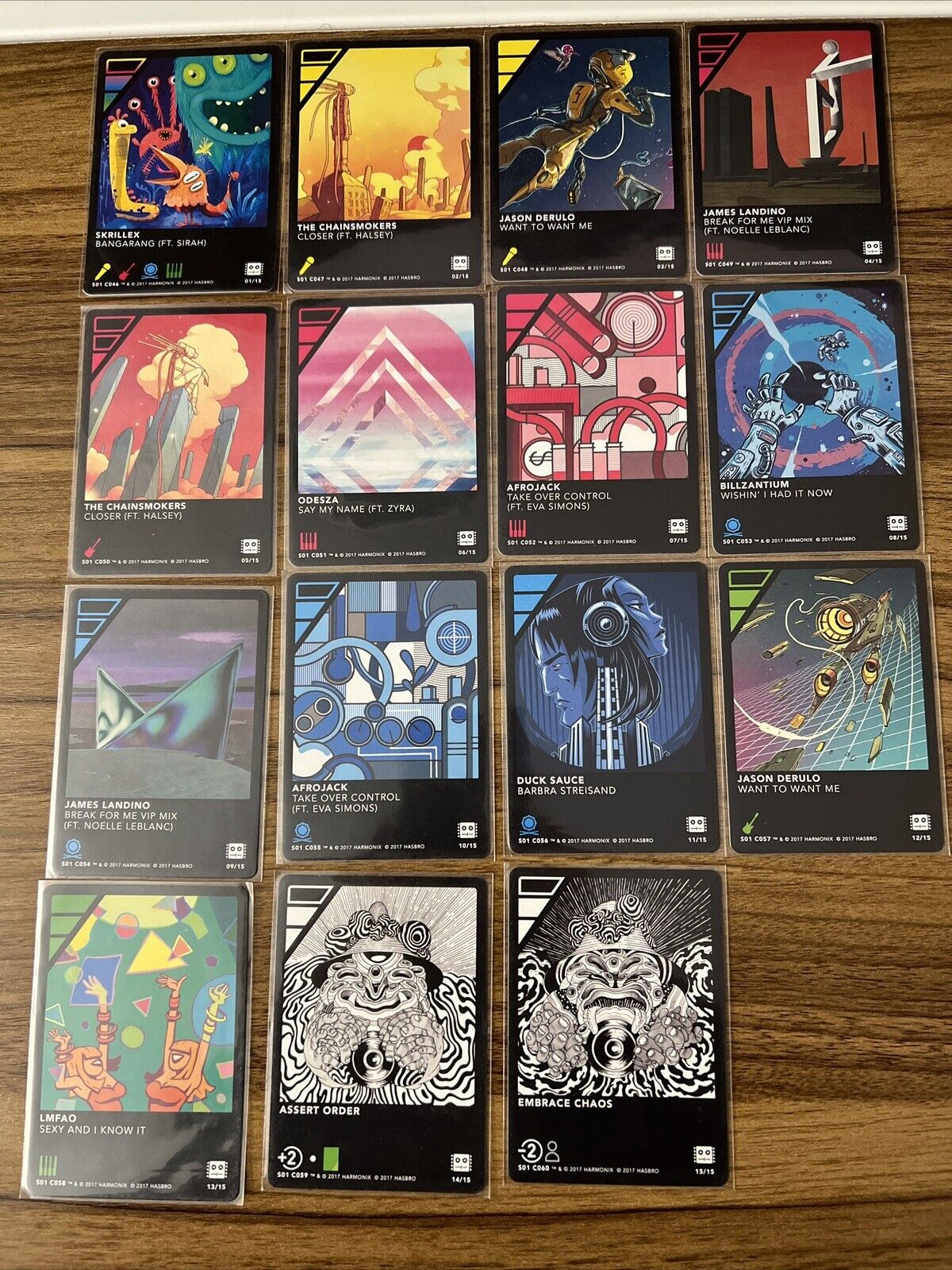 Hasbro - Harmonix - DropMix Music Mix Game System - Complete w 60 Cards  Open Box 630509600373