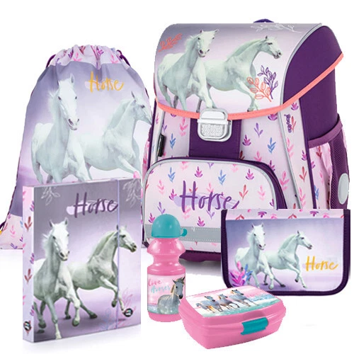 Produktbild von UNICORN Schulranzen-Set Für Mädchen – Inkl. Federtasche, Sporttasche Und Schultüte!