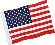 KINGTOP Standard Golf Flag Double-Side American Pin Regulation Tube For Yard NEW