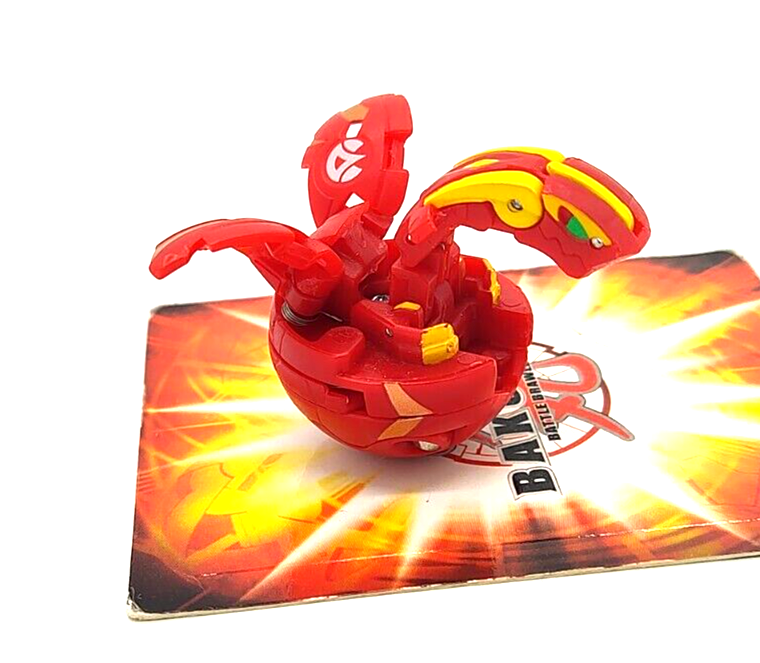 Bakugan Battle Brawlers Red Pyrus Neo Dragonoid 550g figure only