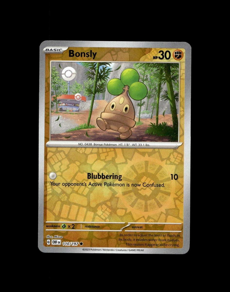 Bonsly Pokmon TCG Cards for sale | eBay