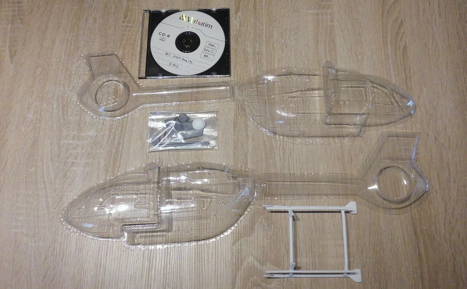 Kit Di Costruzione Rumpf H145 1:24 Per Blade 230S / 150S, OMP M2 E Altri - Bild 2 von 4