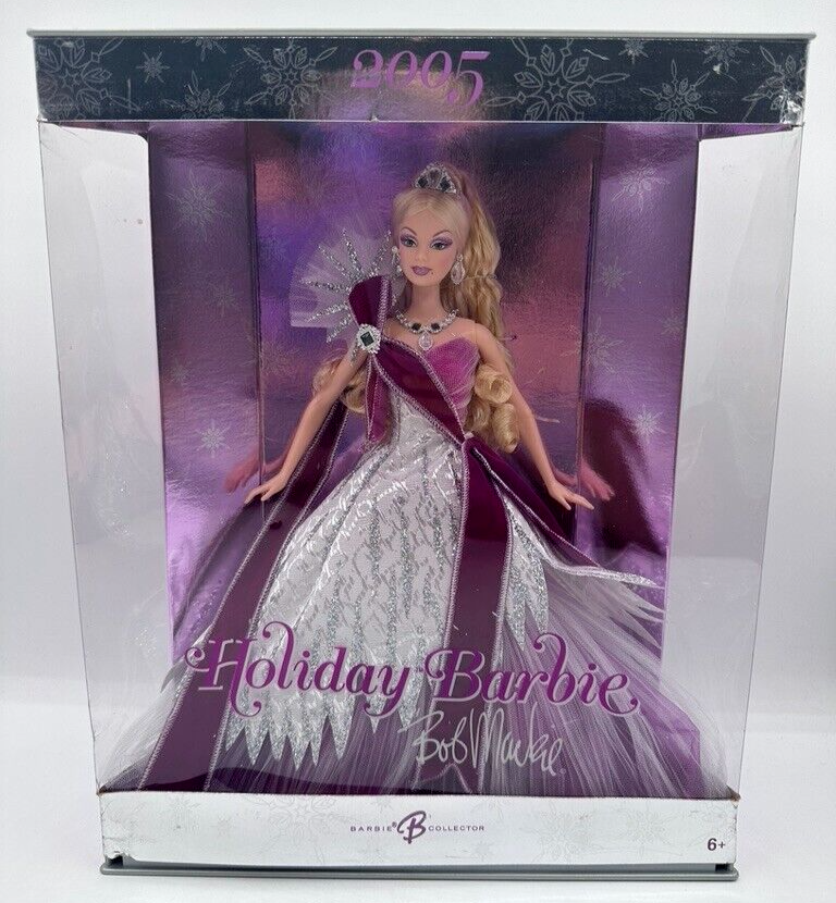 2005 Barbie B Collector Holiday Barbie Bob Mackie NRFB G8058 eBay