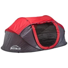 Pop-up Tent 2 Person with Large Mesh Window and Rainfly Instant Set-up Easy Fold