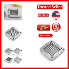 Dishwasher Safe 3/8-Inch French Fry Cutter Blade - Interchangeable Silver Design
