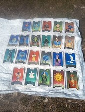 LOTE TAROT JAMES BOND 007. (1973) ARCANOS MAYORES COMPLETOS-ARTE FERGUS HALL