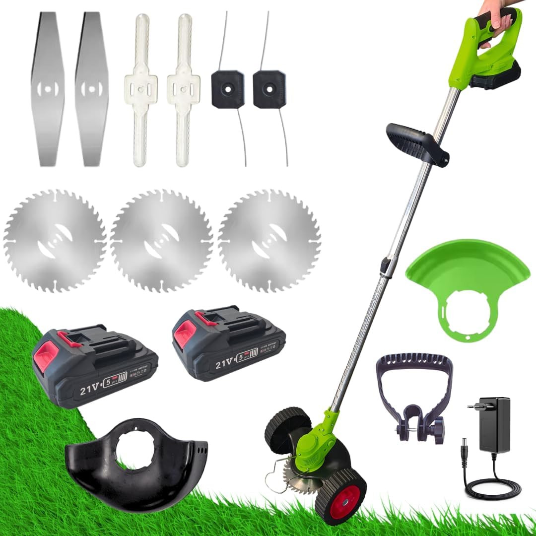 Rotorazer 8 in 1: L'Incredibile Tagliaerba 21V con 23 Accessori!