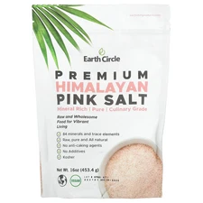 Premium Himalayan Pink Salt, 16 oz (453.4 g)