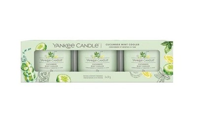 Yankee Candle Gurke Mint Kühler 3er Pack Windlicht