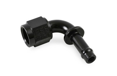 Earl's Performance '-6 90 DEG TO 3/8'' Earl's VAPOR GUARD HOSE END Hose Fitting