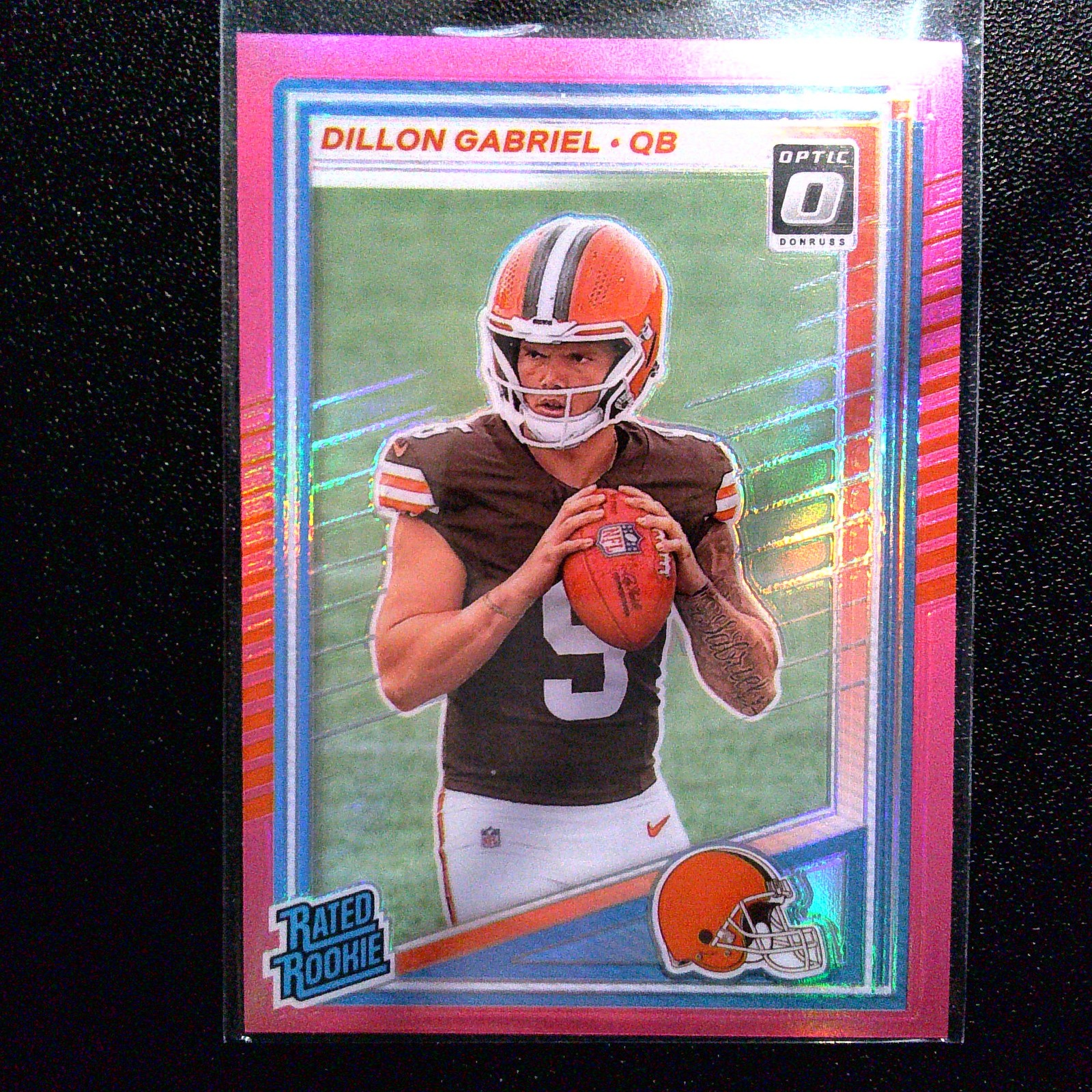 2025 Donruss #316 Dillon Gabriel Optic Rated Rookies Preview Pink