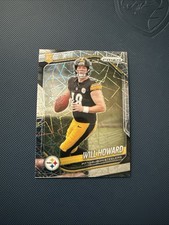 WILL HOWARD 2025 PANINI PRIZM SILVER LAZER PRIZM RC #367 PITTSBURGH STEELERS