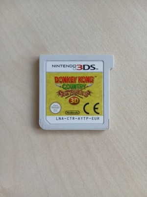 Donkey Kong Country Returns 3D - Nintendo 3DS (2013) - Very Good -- Game Only