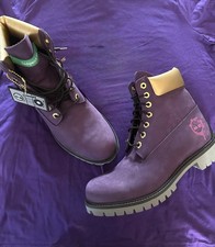 Purple Hip Hop 50 Timberland 6 boot size 10 b...