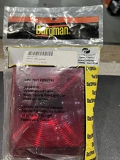 Bargman Reflective Red Lens 34-84-010