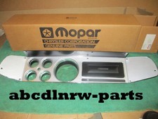 Nos Dodge Pickup Truck Instrument Radio Faceplate Bezel W150 Lil Red Express