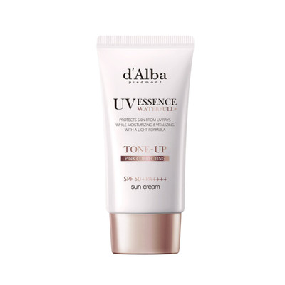 d'Alba Tone-Up Pink Sun Cream SPF50+ 50ml Hydrating Korean Skincare