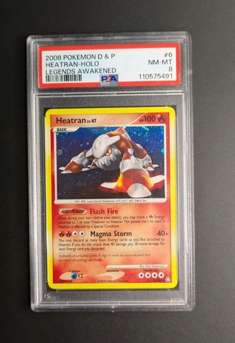 Heatran graded PSA 8 for sale on eBay