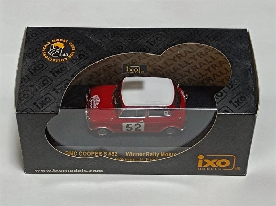 Modellino auto da rally Ixo 1/43 BMC Mini Cooper S 1965 Rallye Monte Carlo - Immagine 2 di 4