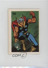 1981 Reyauca Incredible Hulk Stickers Thor #90 0kb5