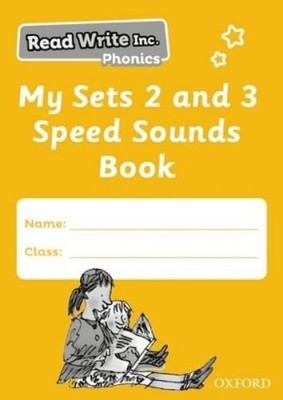 Ruth Miskin Read Write Inc. Phonics: My Sets 2 and 3 Speed Sounds  (Taschenbuch)