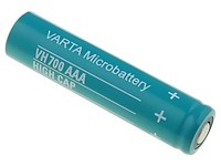 55171101501 Batt: Ni-Mh AAA,R3 1,2V 700Mah Ø10,5X43,7Mm Varta Microbattery