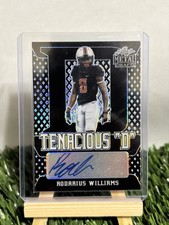2021 Leaf Metal Draft RODARIUS WILLIAMS #TD-RW2 /15 Tenacious “D”