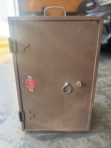 Vintage Meilink Hercules Lock & Key Safe-T-Vault Safe, Ohio, USA