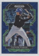 2022 Panini Prizm Draft Picks Navy Blue Kaleidoscope 6/15 Tucker Toman 1h6a