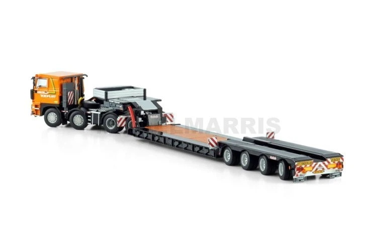WSI 01-4126 Holtrop V.D. Vlist; DAF 3600 8X4 Euro A Carico Ribassato 4 Assi 1/50 Foto 3 de 4