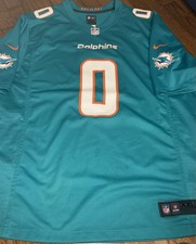 Men’s XXL Nike MIAMI DOLPHINS Braxton BERRIOS #0 NFL Jersey