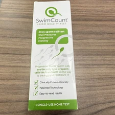 *NEW* Swim Count | Sperm Quality Self Test | Exp: 02/2028 *SEALED* FREE SHIPPING