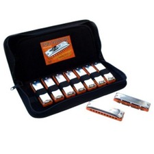 Blues harmonica set - SESSION STEEL 9 Seydel - Free US shipping