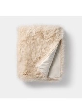 50"x60" Lush Faux Fur Throw - Threshold designed with Studio McGee NWT