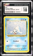 Pokémon Seel Legendary Collection 92/110 CGC 10 GEM MINT on eBay
