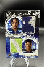 2023 Donruss Rookie Holiday Sweaters Dual Jaxon Smith-Njigba, Zach Charbonnet
