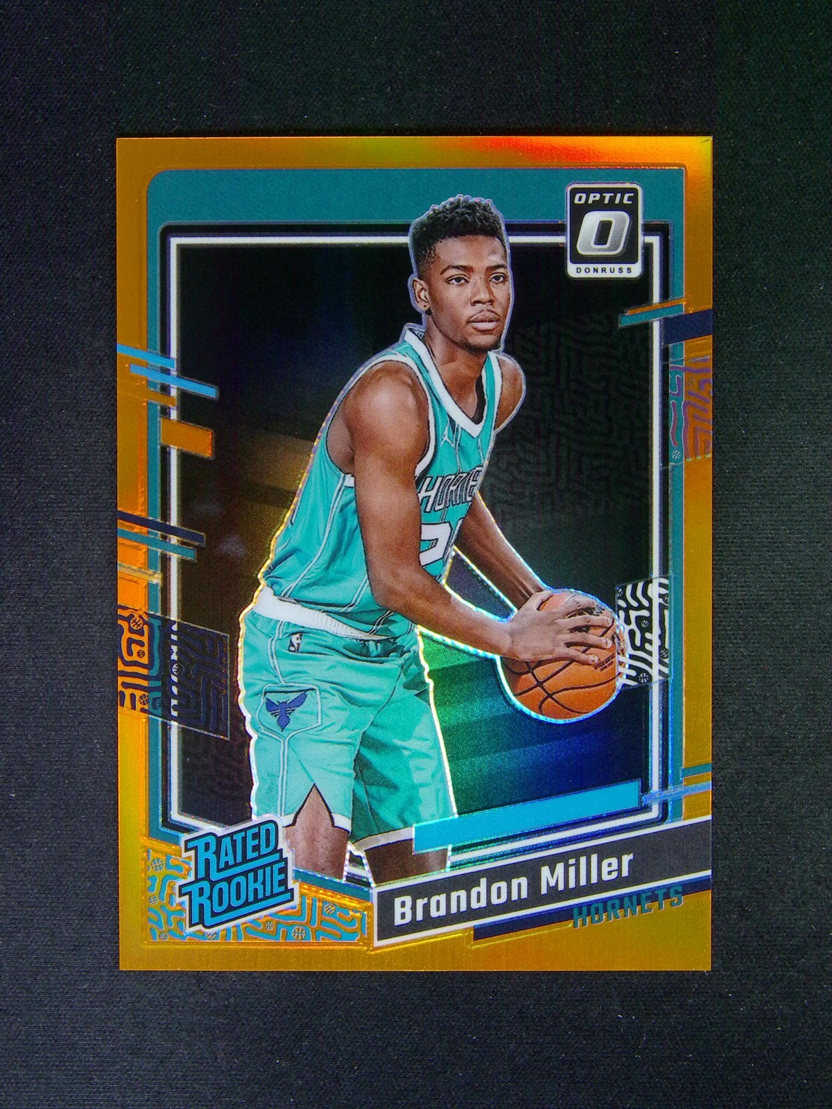 2023-24 Panini Donruss Optic Brandon Miller #219 RC Rated Rookie Orange /199