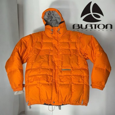 2002 Burton Ronin 6/4 snowboard jacket puffer Men's Large Grail