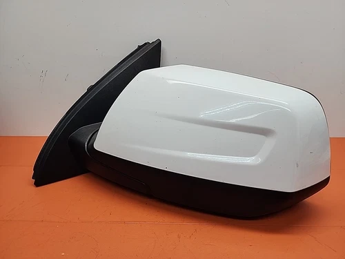 17 - 2019 GMC ACADIA LH Driver Power Door Mirror Heated White OEM W/O B Spot