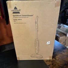 SpinWave SmartSteam Scrubbing & Sanitizing Steam Mop Rotating Mop Pads 3897A 