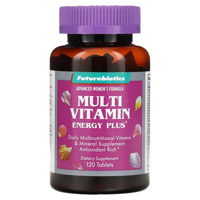 2 X Futurebiotics, Multi Vitamin Energy Plus�, 120 Tablets