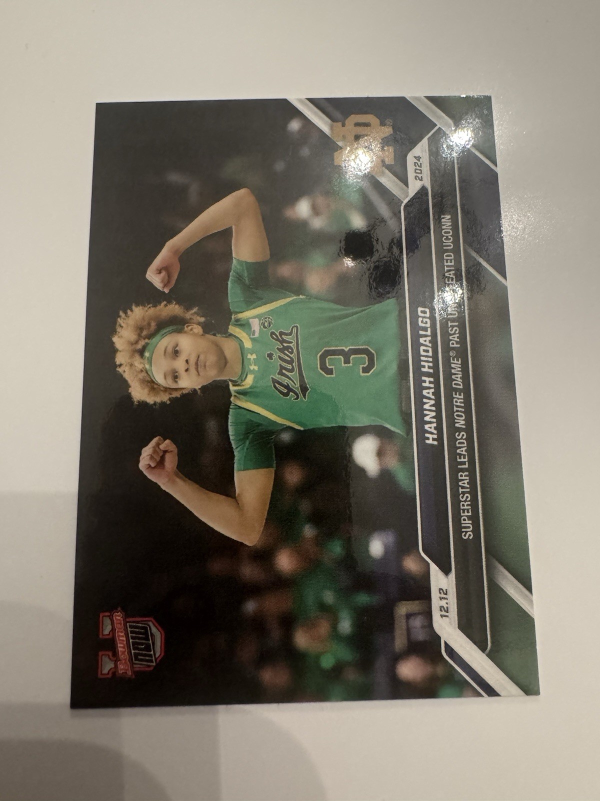 Hannah Hidalgo 2024-25 Bowman U Now Basketball Card #29 Notre Dame