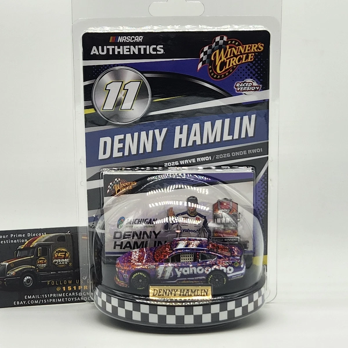 Denny Hamlin Diecast NASCAR Racecars 1:64 Scale for sale | eBay